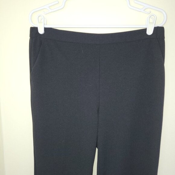 Truth by Republic Women’s Black Stretch Wide Leg Flare Pull-On Pants Size 10 - Picture 5 of 12